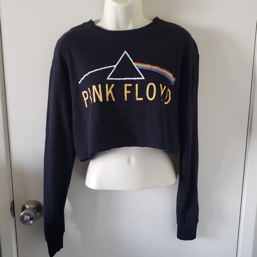Pink Floyd Thermal Crop Top - Picture 2 of 10